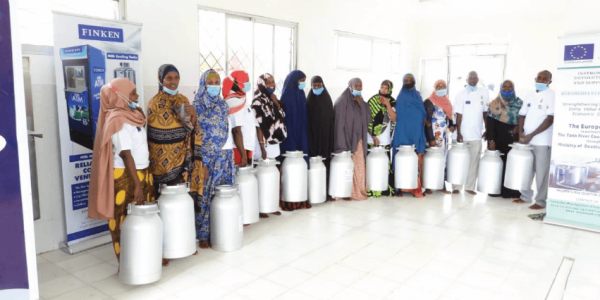 Techwin joins hands with Global Alliance for Improved Nutrition - GAIN to increase value addition of camel milk in off grid areas in Marsabit County